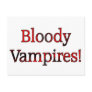 Bloody Vampires! Post Card