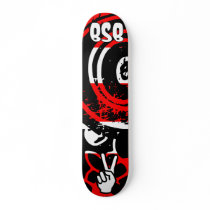 Bloody Zebra/Red Skateboard