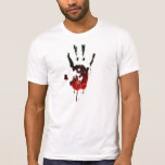 Bloody Zombie Hand T Shirt