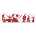 Bloody Zombies bumper stickers