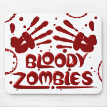Bloody Zombies Mouse Pad