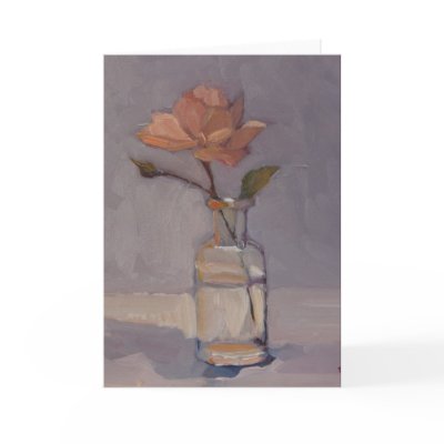 Bloom and Bud Greeting Card by artnotes