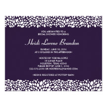 Bloom Customisable Bridal Shower Invitation