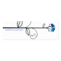 Bloom Tree Dots | *04 Profile Card | Gift Tag | Business Cards