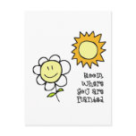 Bloom Where You Are Planted Post Cards