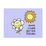 Bloom Where You Are Planted Post Card