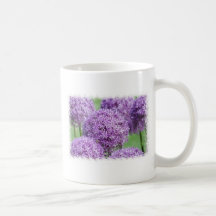 Blooming Allium Flowers  Coffee Mug