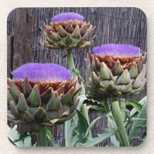 Blooming Artichoke Drink Coaster