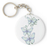 Blooming Butterflies 4 Keychain