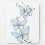 Blooming Butterflies 4 Mousemats