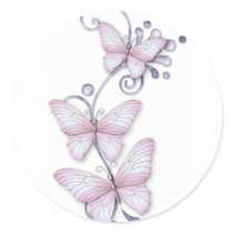 Blooming Butterflies Stickers