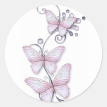 Blooming Butterflies Stickers