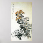 Blooming Chrysanthemum posters