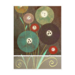 Blooming colourful Landscape Postcard