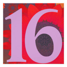 Blooming Dream Sweet Sixteen Invitation-Customise