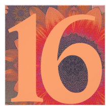 Blooming Dream Sweet Sixteen Invitation-Customise