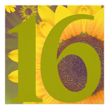 Blooming Dream Sweet Sixteen Invitation-Customise