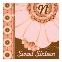 Blooming Dream Sweet Sixteen Invitation-Customise