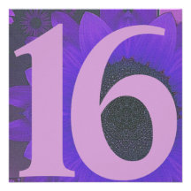 Blooming Dream Sweet Sixteen Invitation-Customise
