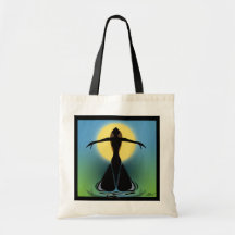 Blooming Female Canvas Bag