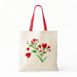 Blooming Hearts Tote Bag
