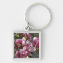 Blooming Magnolia Key Chain