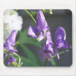 Blooming Purple Delphinium Mouse Pad mousepads
