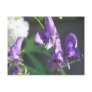 Blooming Purple Delphinium Postcard
