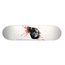 Blooming Skull Skate Deck