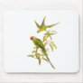Blossom-headed Parakeet Mouse Pads