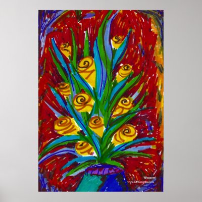 Blossom Poster/Print by ohgreeting