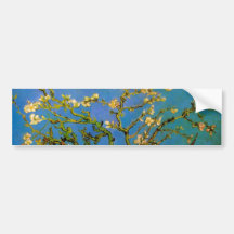 Blossoming Almond Tree by Vincent van Gogh Bumper Sticker