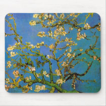 Blossoming Almond Tree by Vincent van Gogh Mousepad