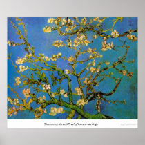 Blossoming Almond Tree by Vincent van Gogh Posters