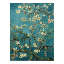 Blossoming Almond Tree - Van Gogh Postcard