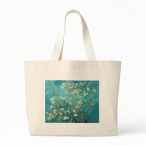 Blossoming Almond Tree - Vincent Van Gogh Canvas Bags
