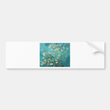 Blossoming Almond Tree - Vincent Van Gogh Bumper Stickers