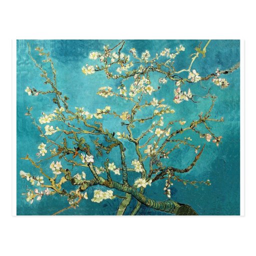 Blossoming Almond Tree - Vincent Van Gogh Postcards