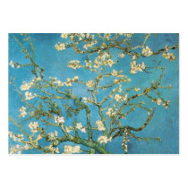 blossoming almond trees, Van Gogh Business Card Templates