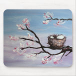 Blossoming Nest Mousepad