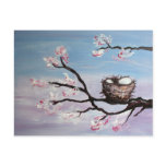 Blossoming Nest Postcard