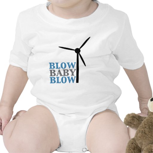 blow baby blow (wind energy) romper