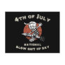 Blow-Shit-Up-Day Postcard