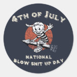 Blow-Shit-Up-Day Stickers