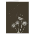 blowing flowers cards