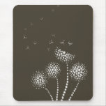 blowing flowers mouse mats