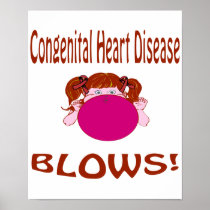 Blows Congenital Heart Disease Poster