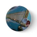 blue 1957 Chevy Pinback Buttons