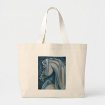Blue Aarabian Tote Bag