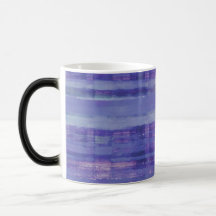 Blue Abstract Modern Art Mug
